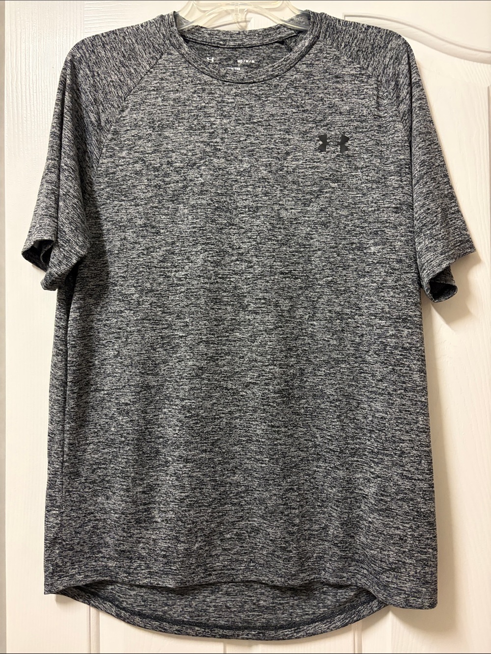 Under Armour Black & Gray Heather Short Sleeve Performance Tee